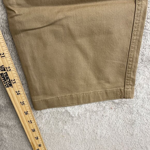 NEW G.H. Bass & Co. Women's Size 8 Chino Straight Leg Ankle Pans Brown - Picture 6 of 10